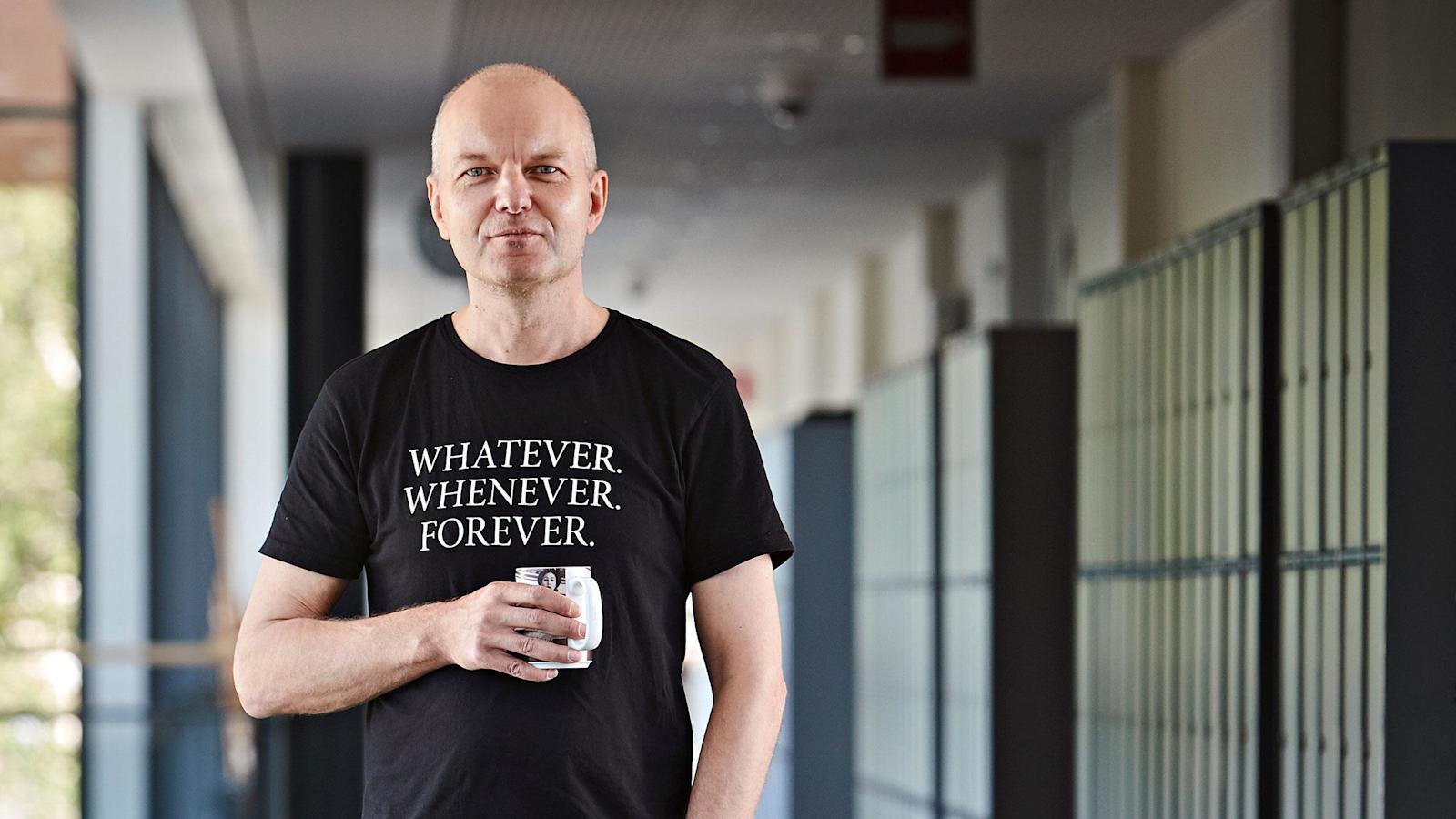 Arno Kotro pyrkii siihen, että opetus on aina innostavaa ja kiinnostavaa.