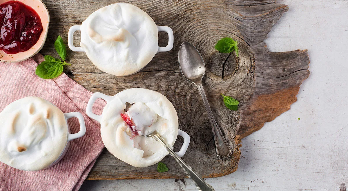 Uunijäätelö Kulman Keittiön tapaan