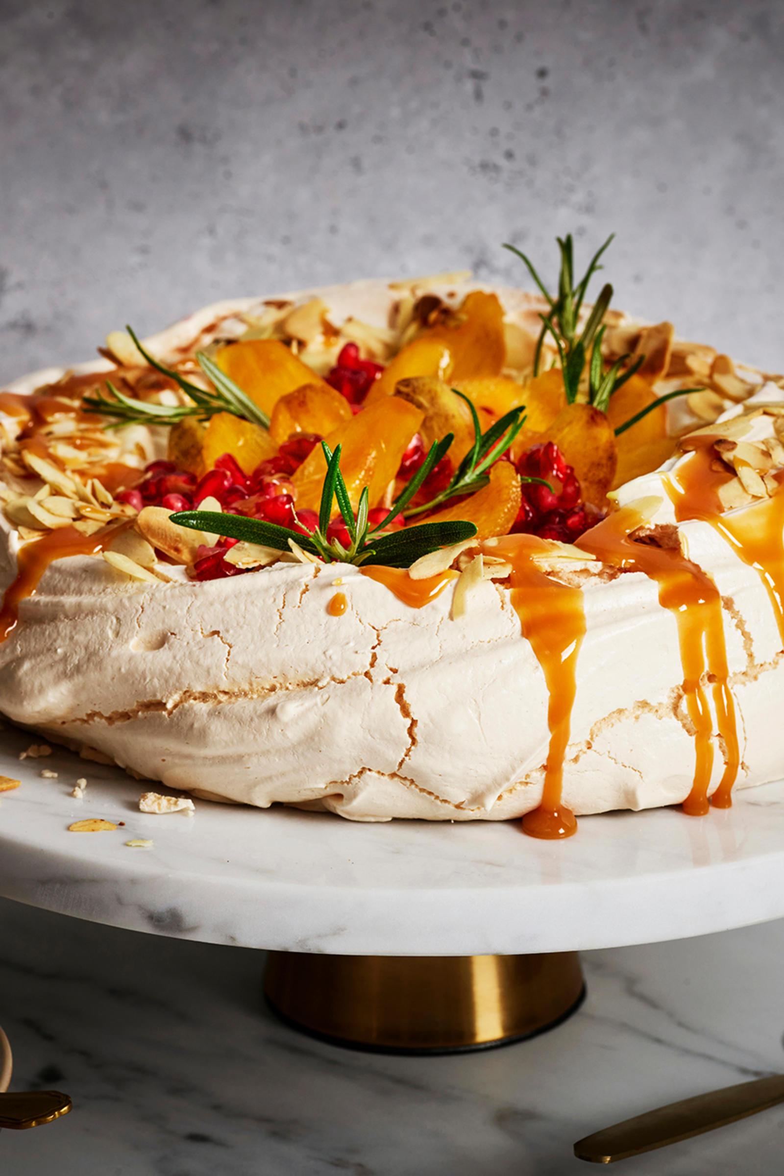 persimonpavlova, joulupavlova
