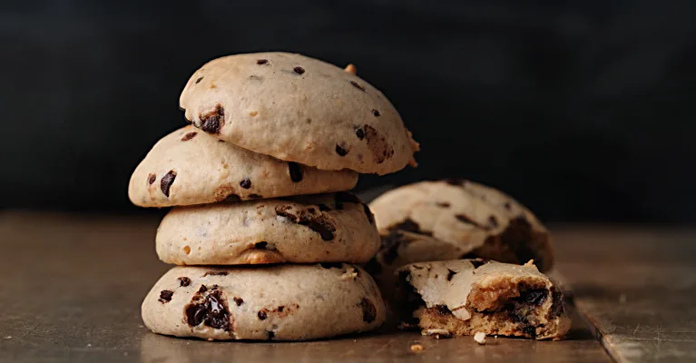 Marshmallow fluff -keksit