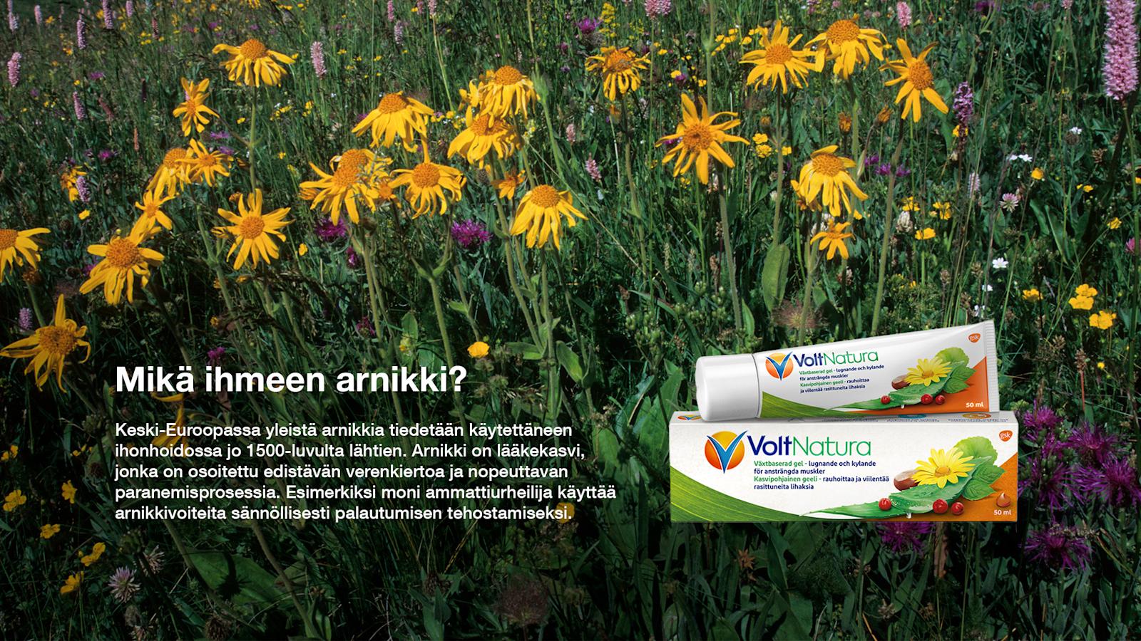 Kolme syytä kokeilla luonnollista VoltNatura-geeliä