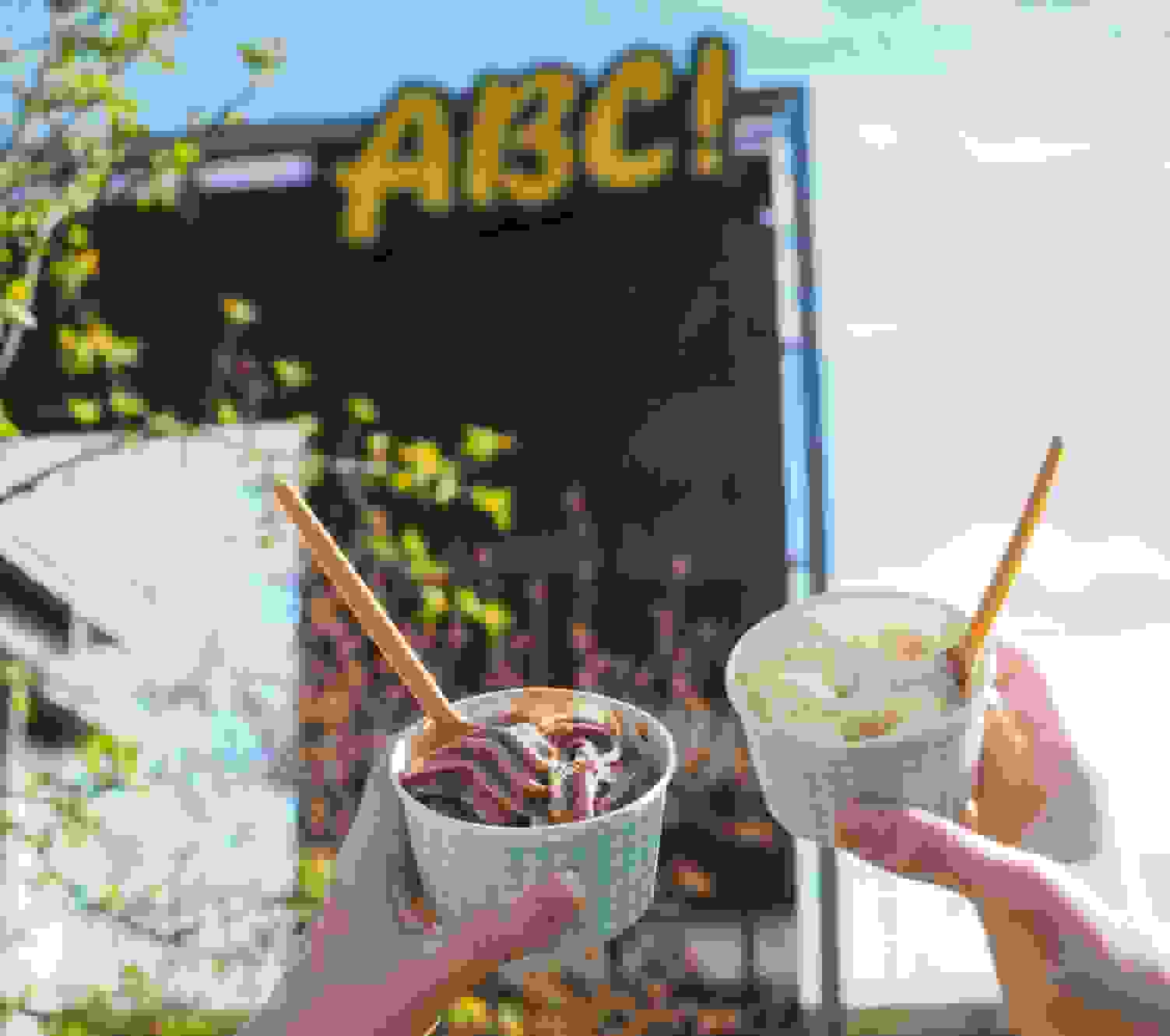 ABC-asema jäätelö