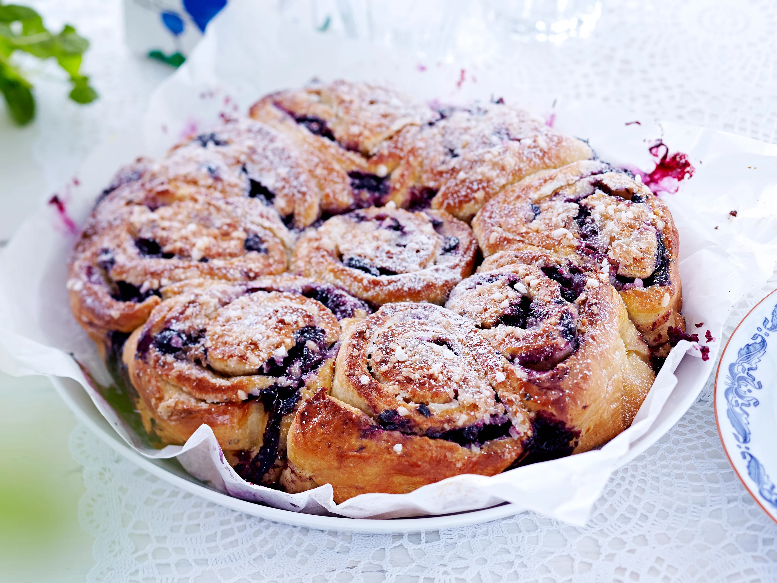 Mustikka-vaniljaboston