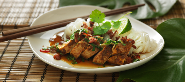 Paneng-porsaanfilee pekonipäällysteellä