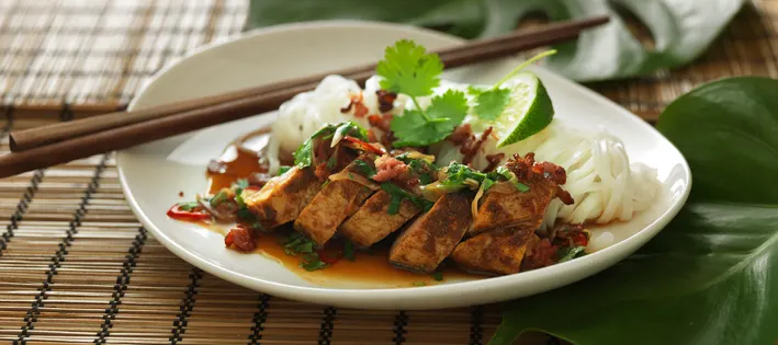 Paneng-porsaanfilee pekonipäällysteellä