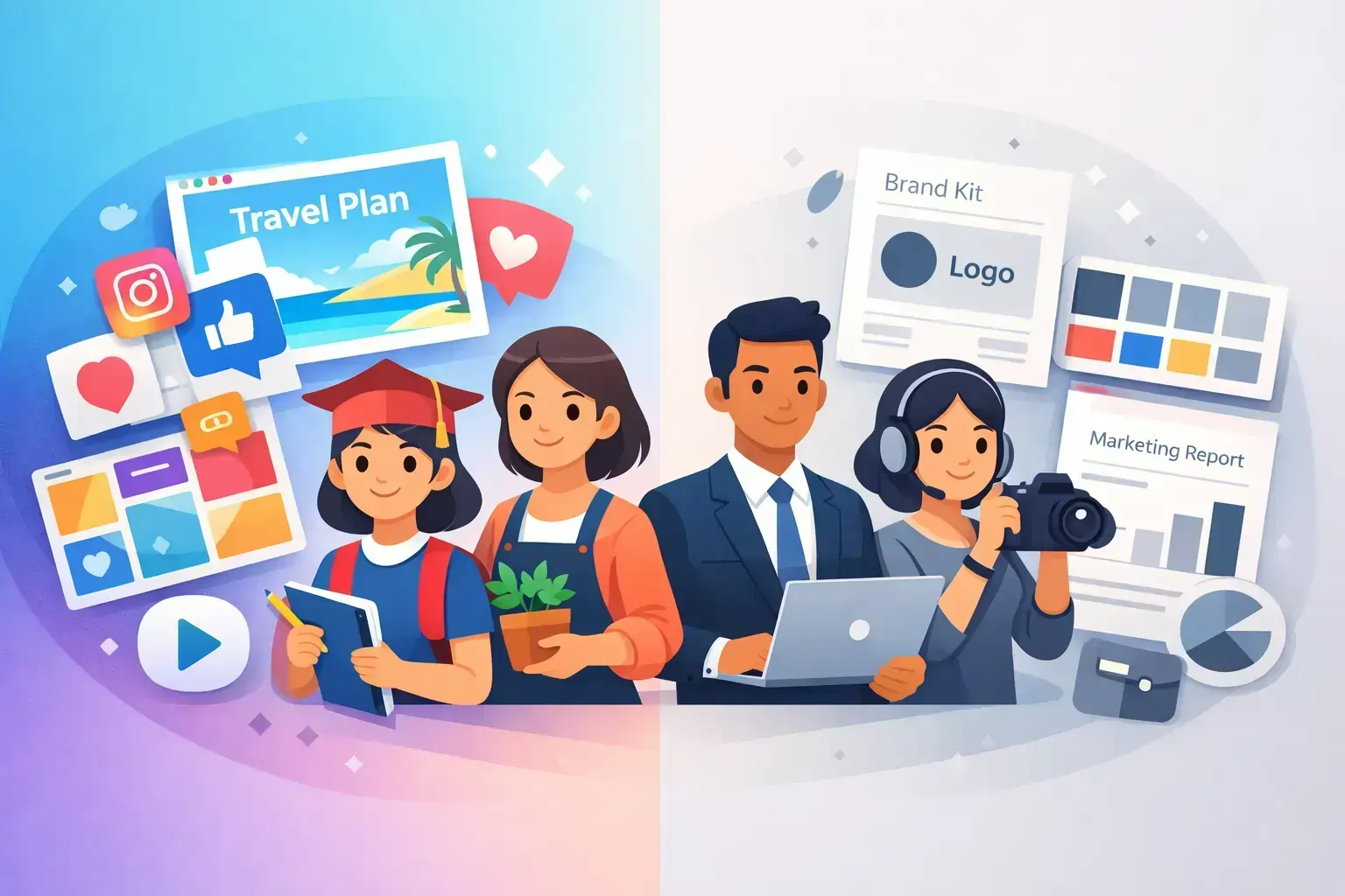 Canva vs Adobe Express Comparison for Beginners and Small Businesses