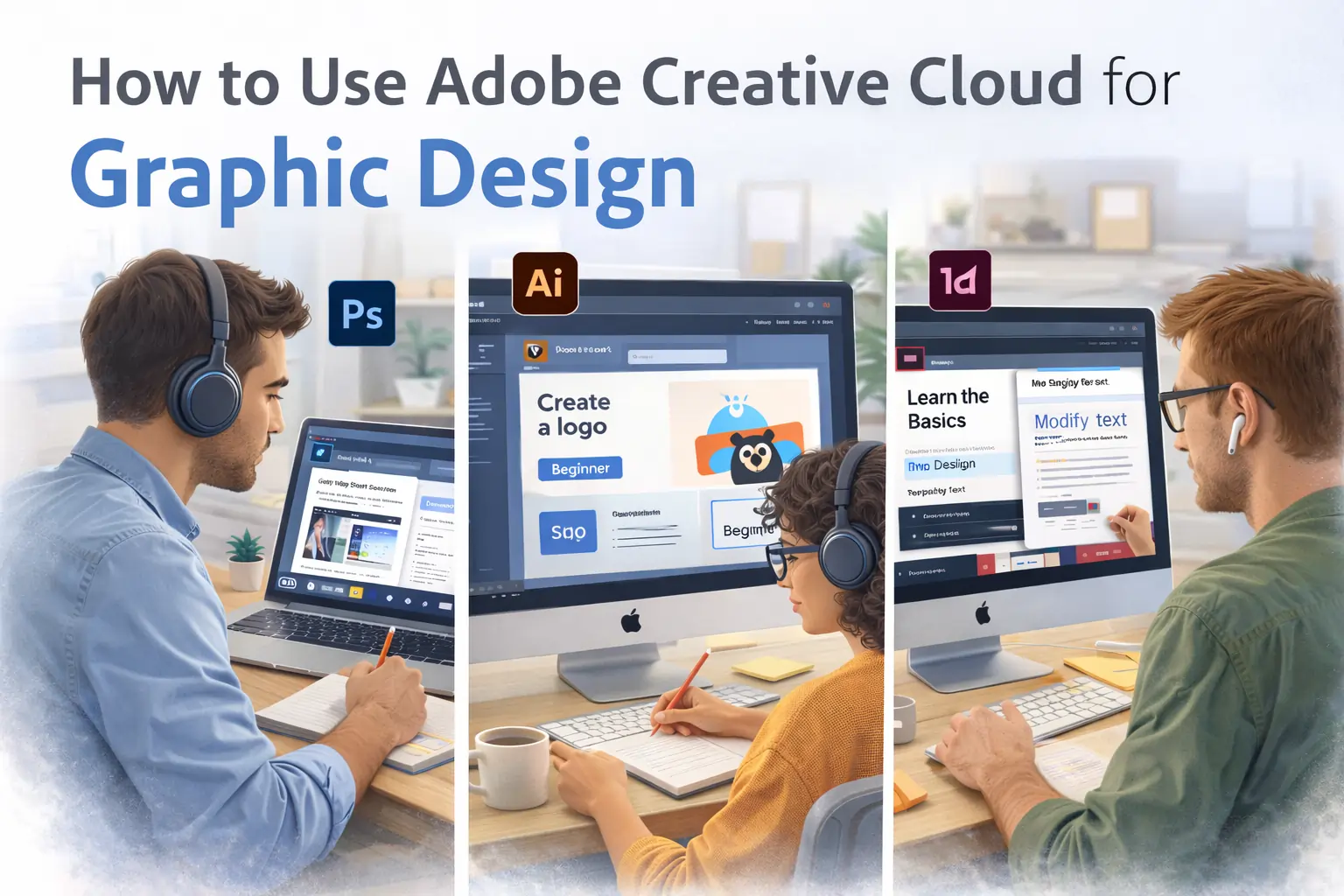 how to use adobe creative cloud for graphic design