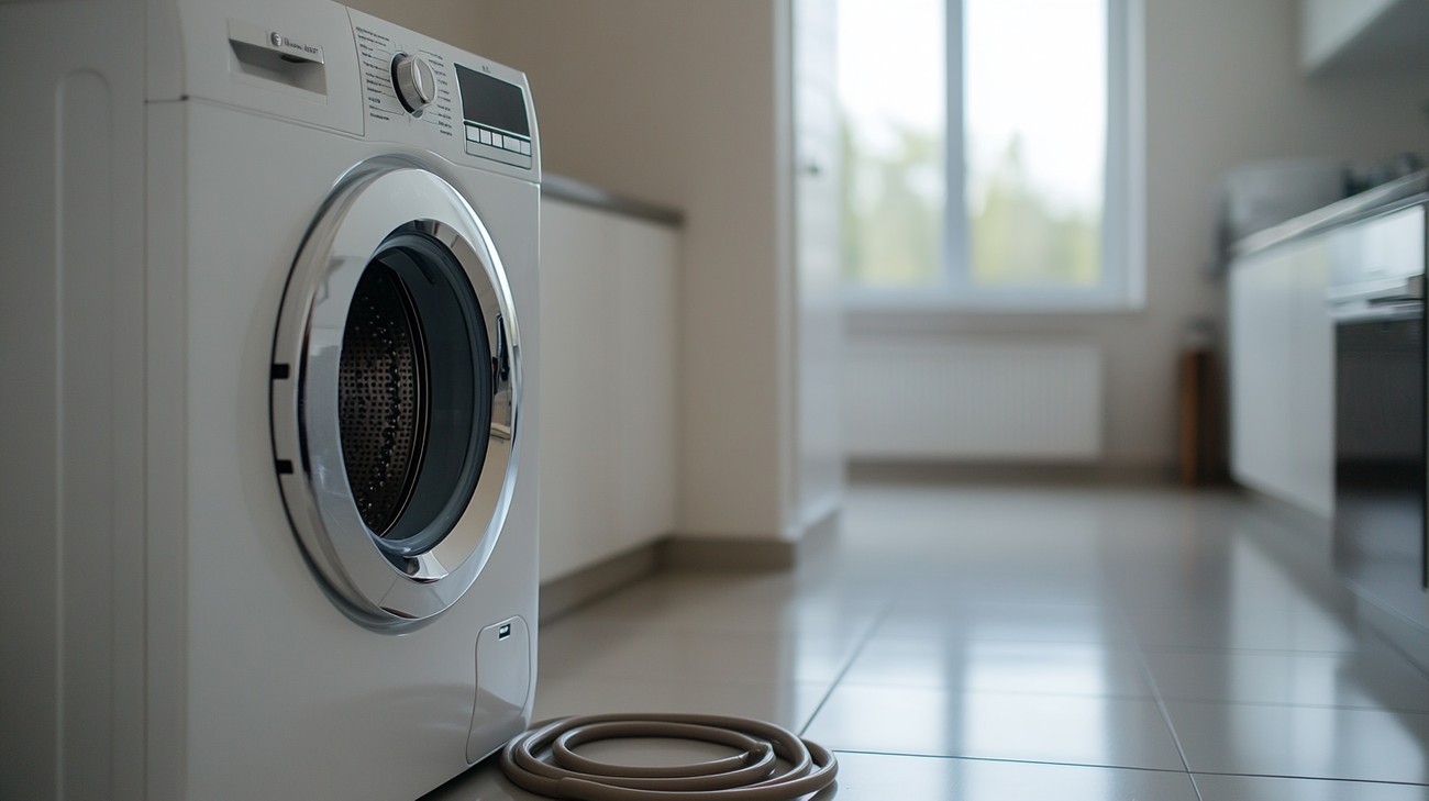 washing machine drain hose photo