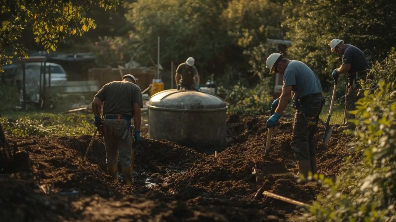 fixing septic system near you