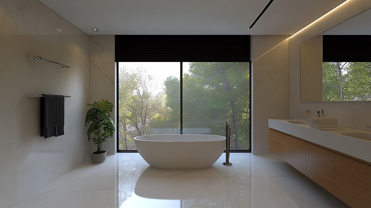 modern bathtub photo