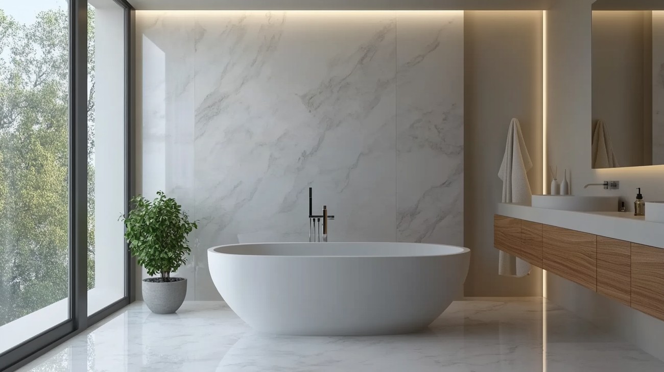 modern bathtub near you