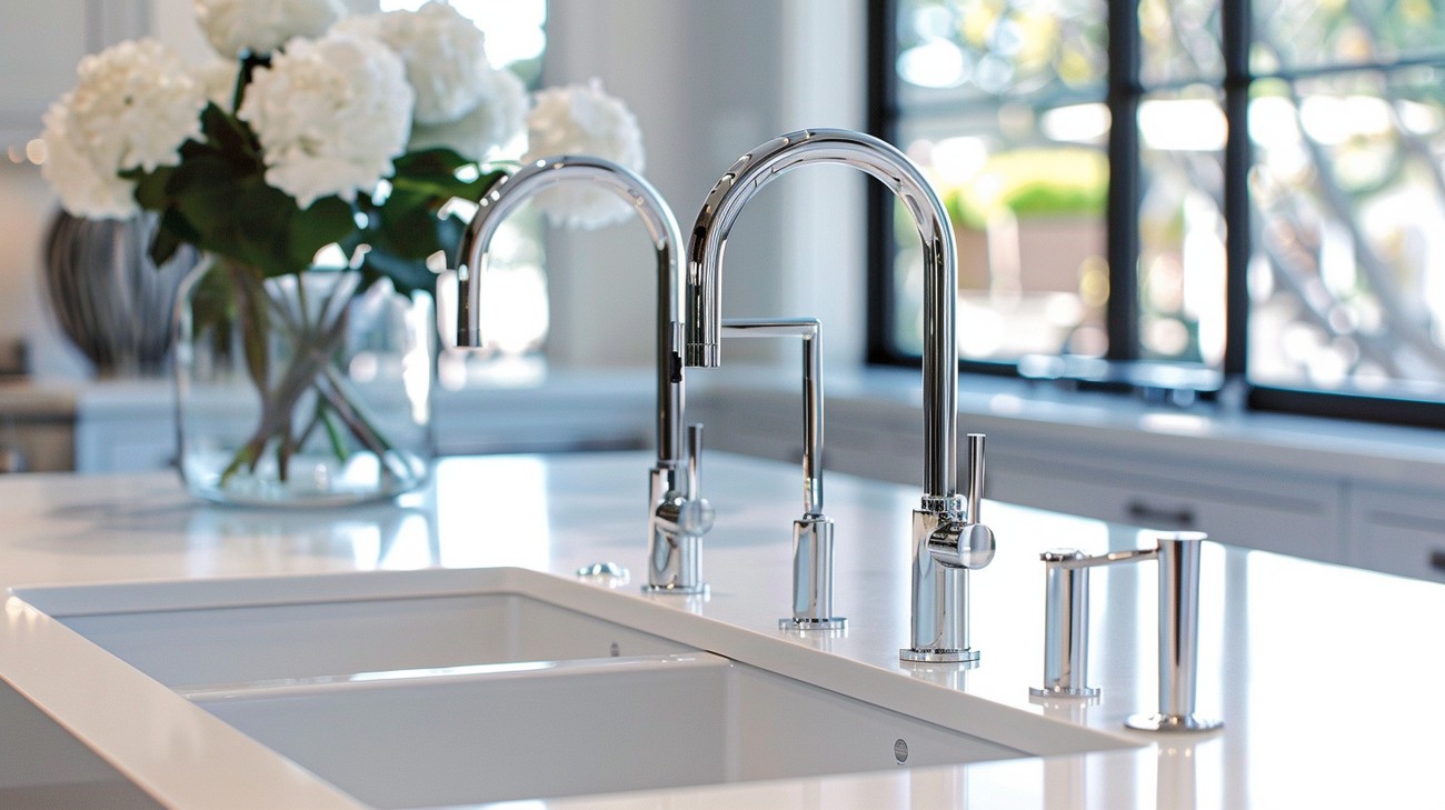 best double sink plumbing