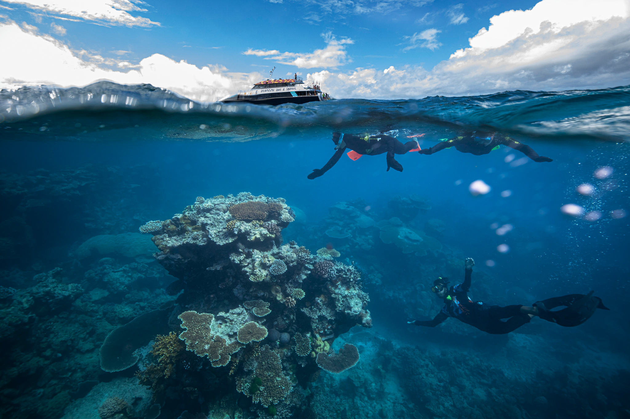 Dreamtime Dive & Snorkel, Great Barrier Reef, QLD © Tourism Australia