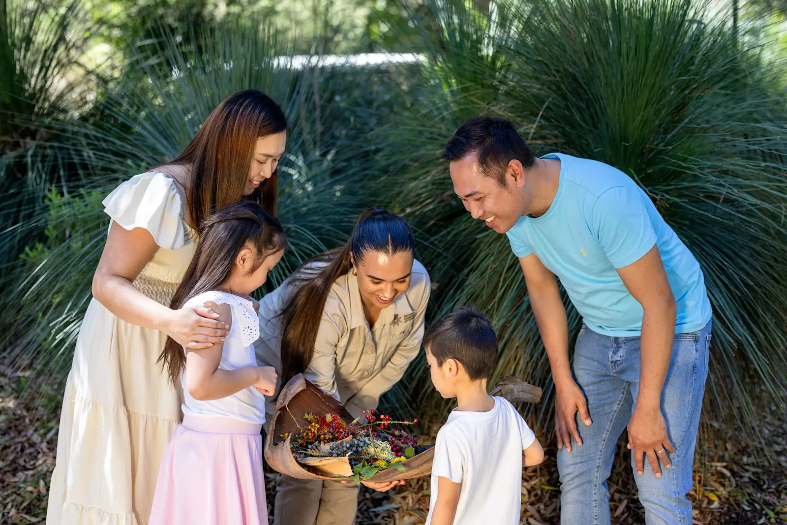 Aboriginal Bush Tucker Tour, The Royal Botanic Garden Sydney, NSW © The Royal Botanic Garden Sydney