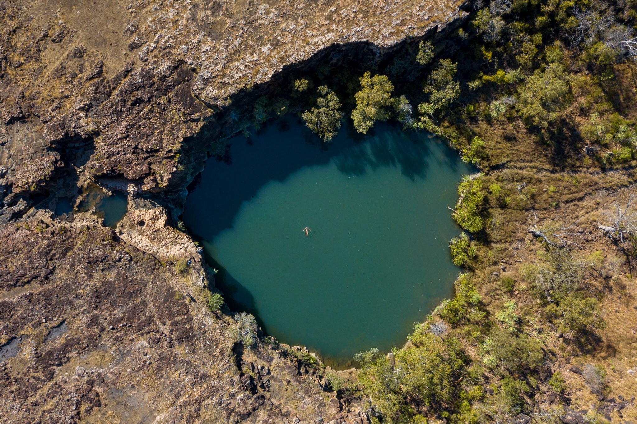 Soaking up the waterfalls and swimming holes of Western Australia's Kimberley region © Tourism Australia