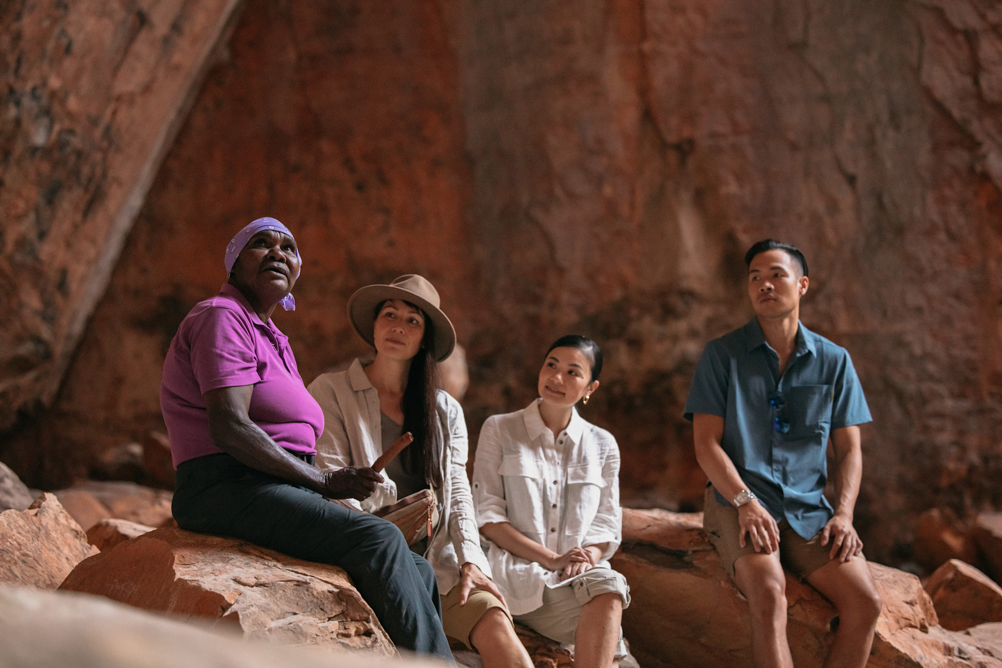 Head guide, Bec Sampi, Kingfisher Tours, the Kimberley, Western Australia © Tourism Western Australia