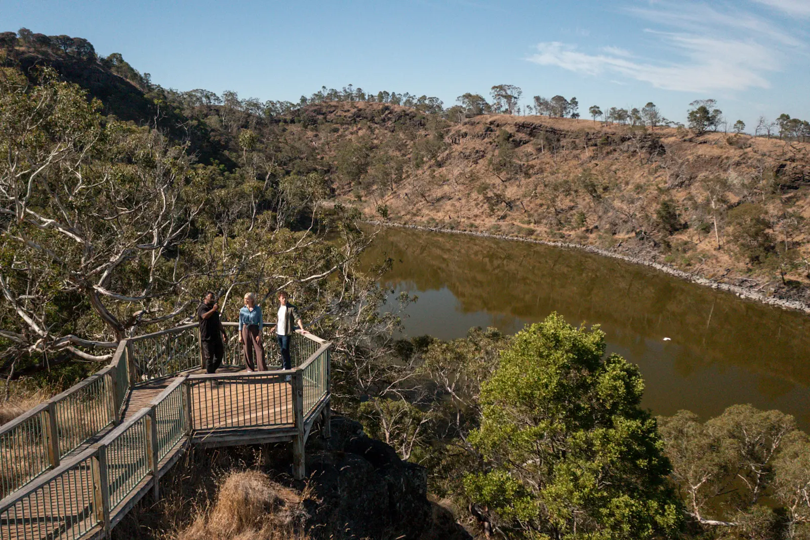 Tour with Budj Bim Cultural Landscape Tourism © Tourism Australia
