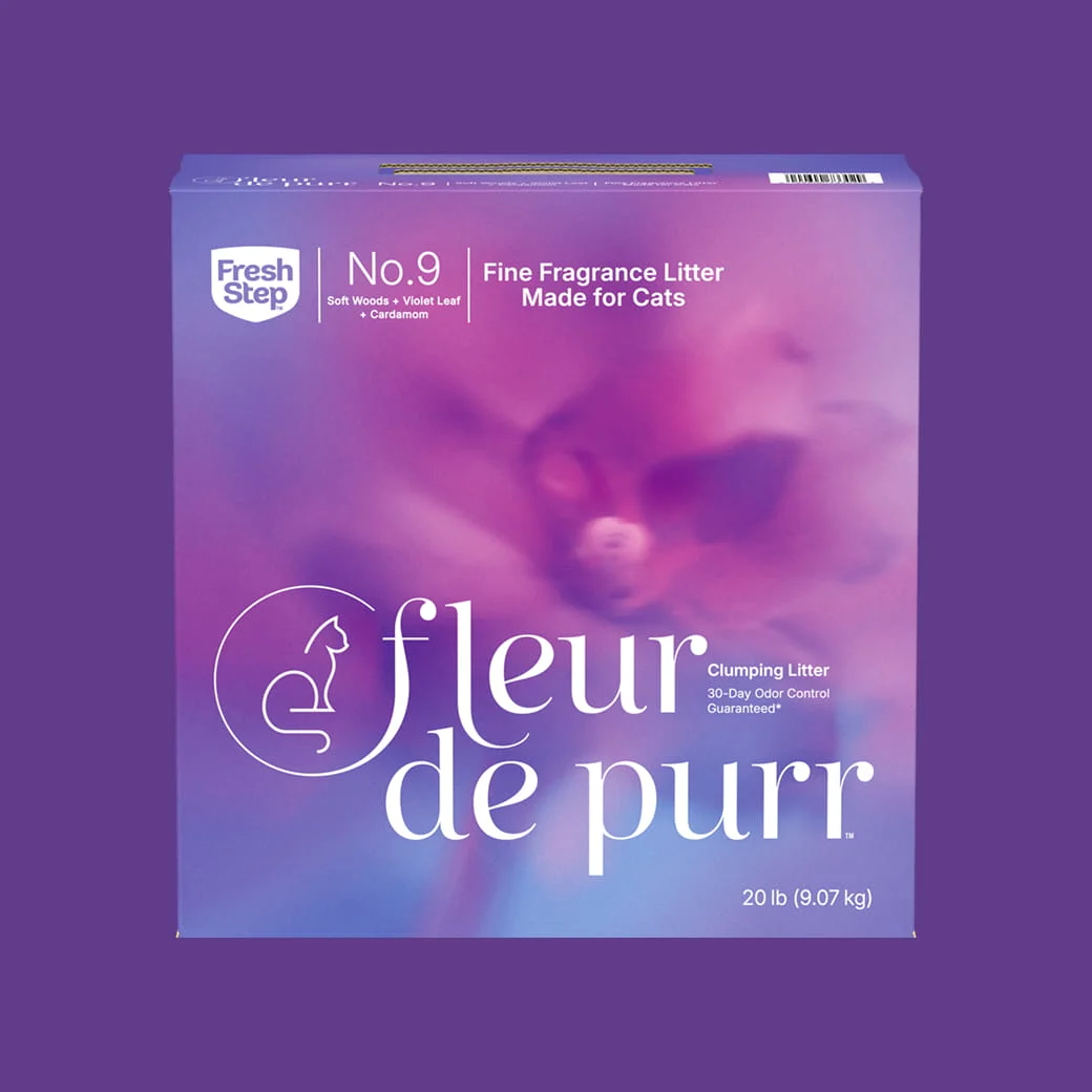 Fresh Step Fleur de Purr No. 9 fine fragrance litter, 20 lb
