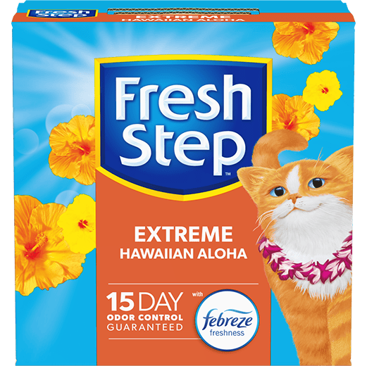 Fresh Step® Extreme Hawaiian Aloha Scented Cat Litter | Fresh Step®
