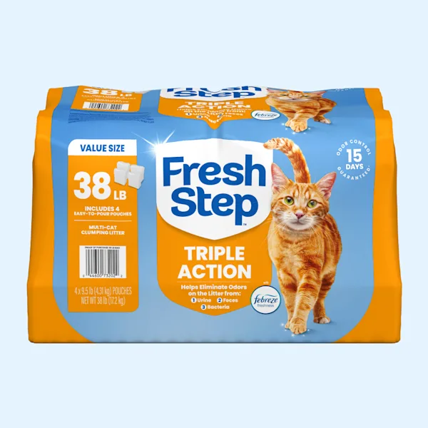 Fresh Step™ Triple Action Scented Multi-Cat Litter – Targets Urine ...
