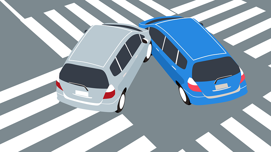 Car Collision Intersection