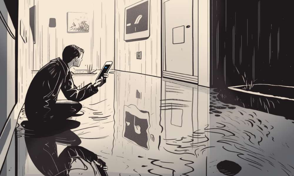 Document water damage