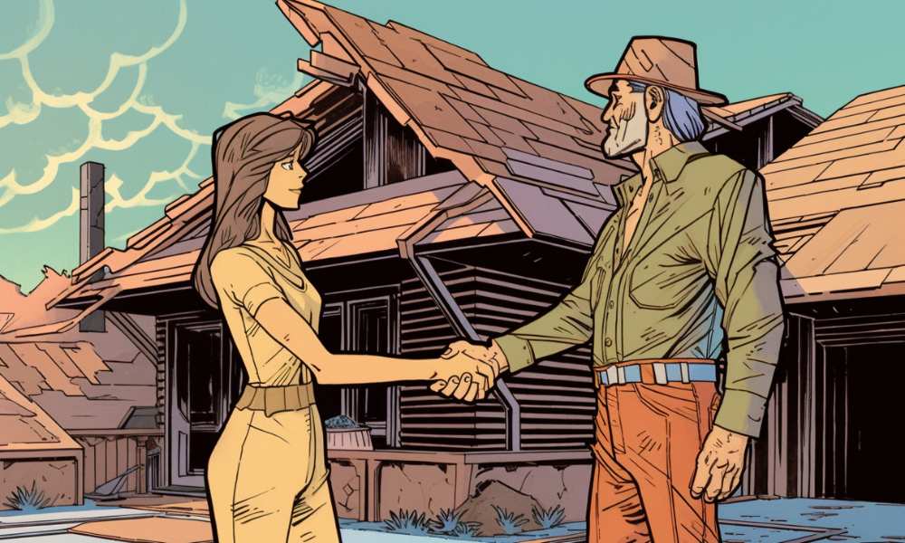 Successful roof claim repair