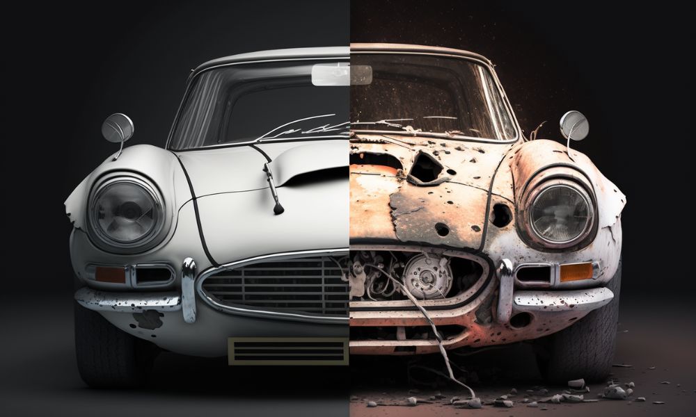 Rebuilt title example car