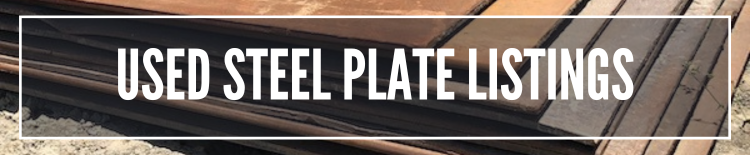 Used steel plates for sale
