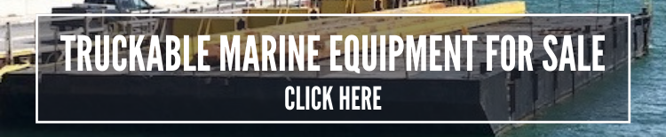 Truckable marine equipment for sale