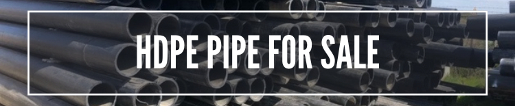 Used and Surplus HDPE Pipe for Sale