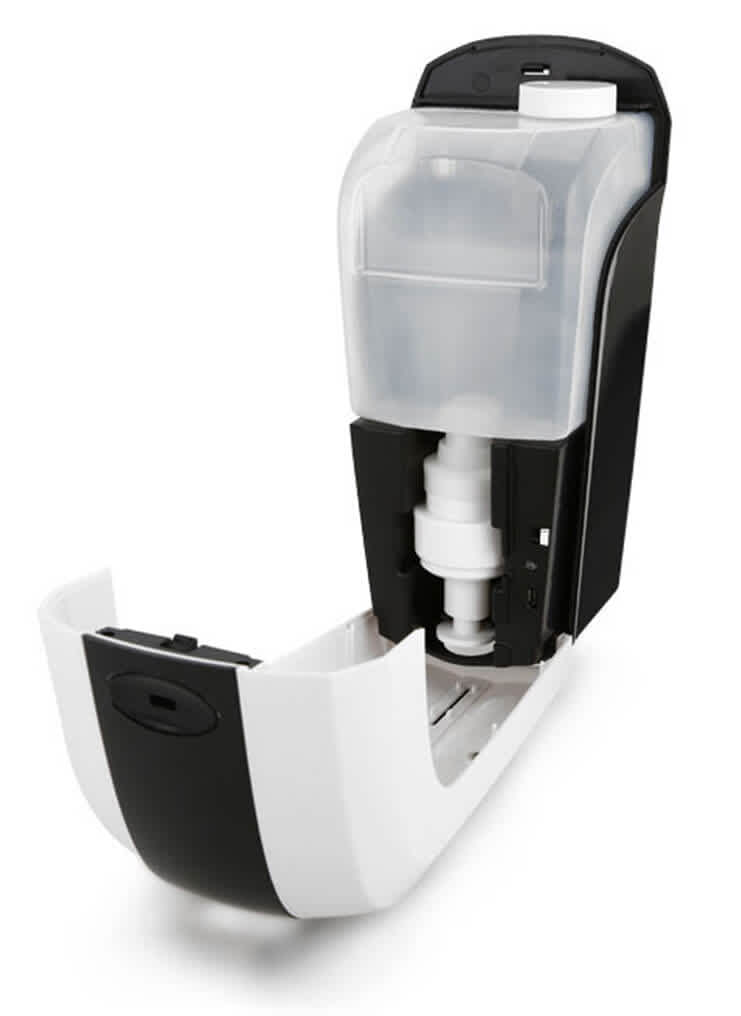 Automatic dispenser for disinfecting liquid