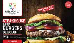 Steakhouse Beef Burgers