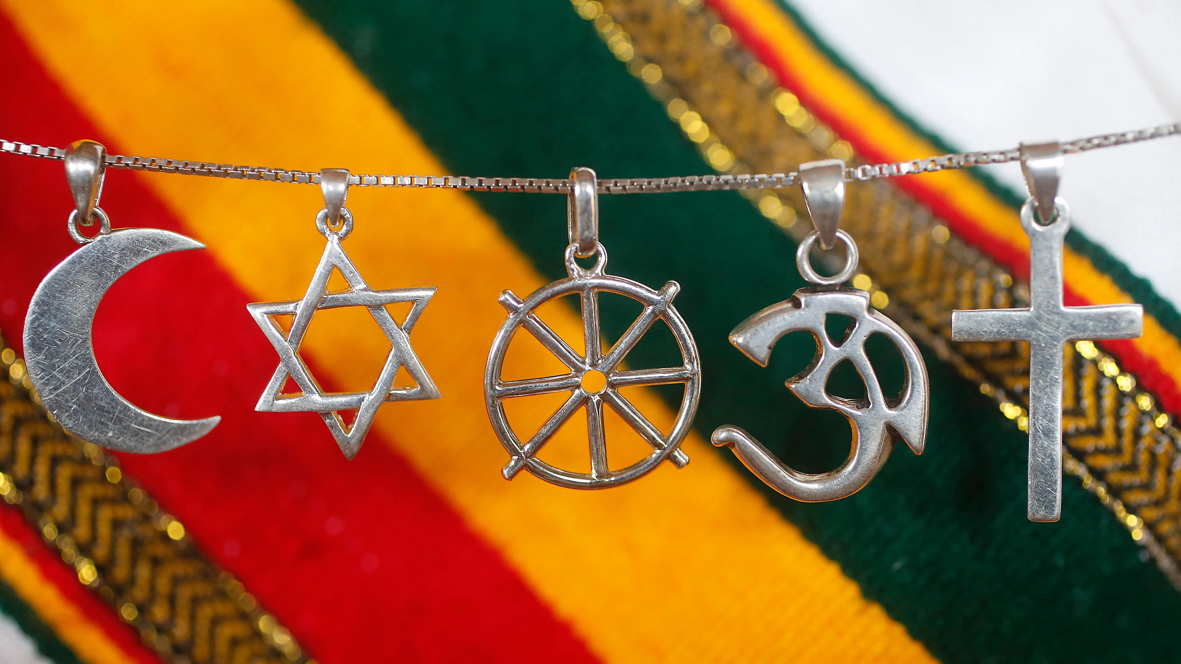 A religion is a set of beliefs and rituals that help people feel connected to gods or supernatural forces. Many religions have special traditions and practices, including special clothing and symbols. Can you recognize these religious symbols?
