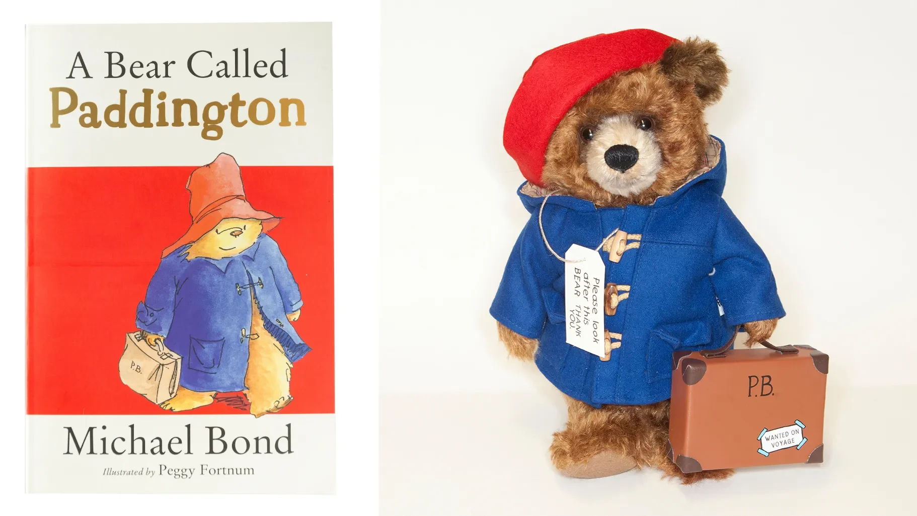 Vor langer Zeit entdeckte der britische Autor Michael Bond einen einsamen Teddybären in einem Geschäft in der Nähe des Bahnhofs Paddington in London. Der Bär inspirierte die Hauptfigur in seinem Buch „Ein Bär namens Paddington“. Paddington ist bekannt für seine Brille, seinen alten Hut, seinen Dufflecoat und seinen Koffer. Und weisst du was? Er liebt Marmeladenbrote!