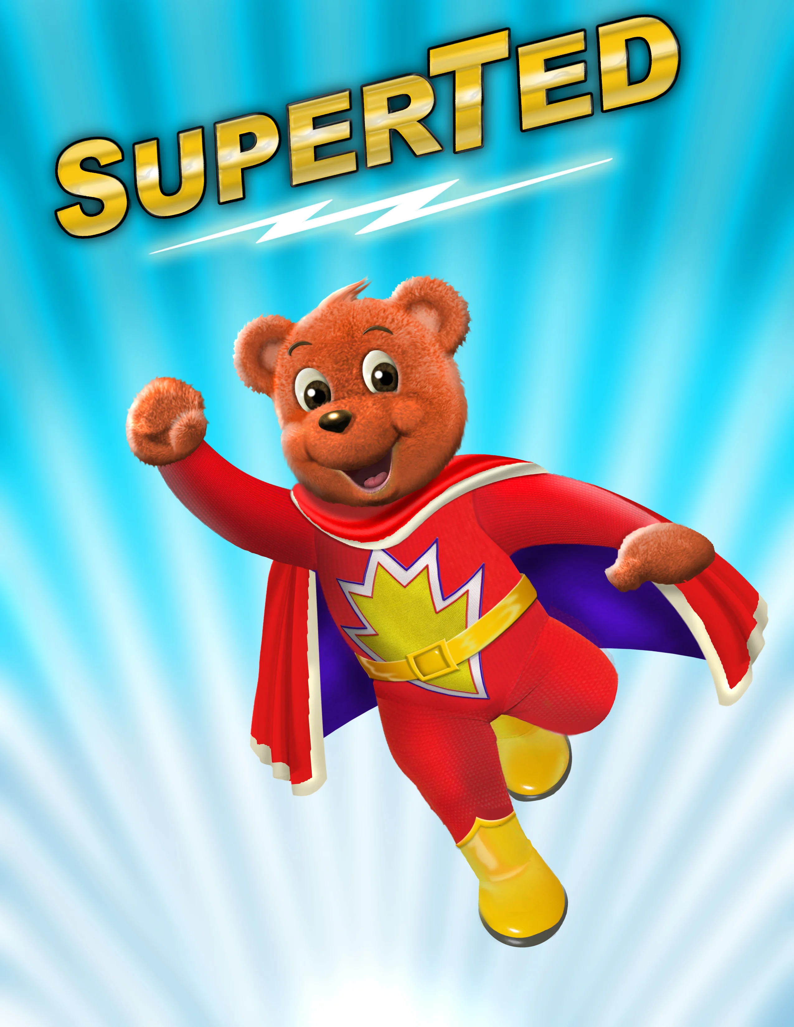 Auch Teddybären können Fernsehstars sein! SuperTed, von einem walisischen Animator für seinen Sohn erstellt, hilft Kindern, keine Angst vor der Dunkelheit zu haben. Hast du ein Spielzeug, das dir hilft, mutig zu sein?