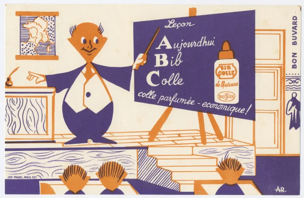 In den 1950er Jahren wurden in Werbeanzeigen oft Lehrerinnen oder Lehrer gezeigt, die für Produkte wie duftenden Klebstoff warben. Düfte können Gefühle und Kaufentscheidungen beeinflussen. Heutzutage werden Duftstoffe in Kinderkleidung, Spielzeug und Schulmaterialien verwendet. Strenge Vorschriften kontrollieren mittlerweile die Werbung und sichere Verwendung von Duftstoffen für Kinder. Warum sind diese Vorschriften deiner Meinung nach wichtig?