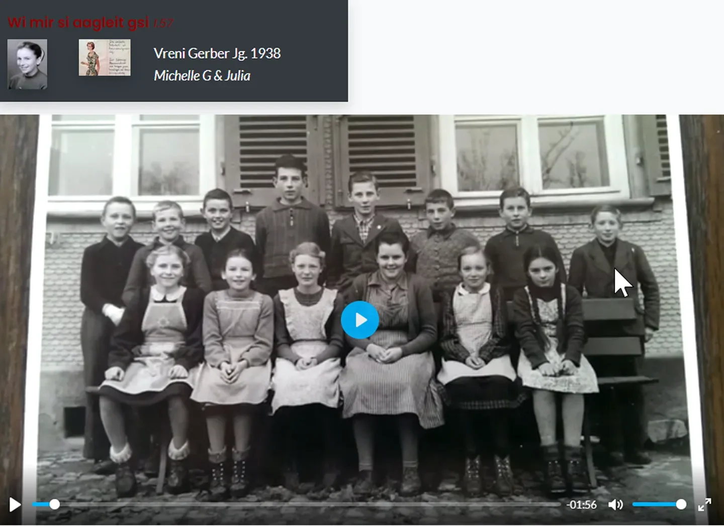 Kinder interviewen ältere Menschen auf zeitmaschine.tv. Das Projekt zur mündlichen Überlieferung von Geschichte baut eine Brücke zwischen den Generationen und eine gemeinsame „Zeitmaschine“. Was würdest du gerne über deine Grosseltern und Menschen wissen, die 60 oder mehr Jahre gelebt haben?