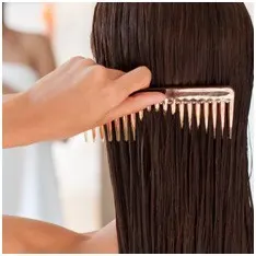 Combing Wet Hairs