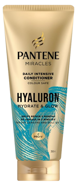 Pantene Miracles Hyaluron Hydrate & Glow Daily Intensive Conditioner 350ml