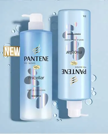 new micellar shampoo& conditioner