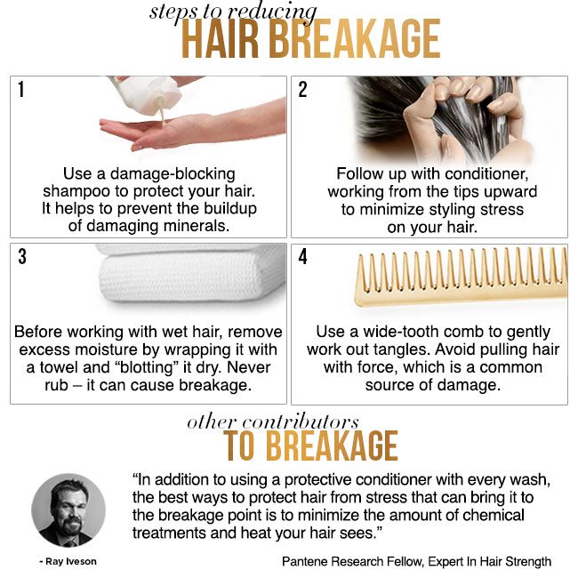 Steps to Reducing Hair Breakage