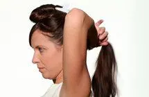 Low Chignon- Step 3  