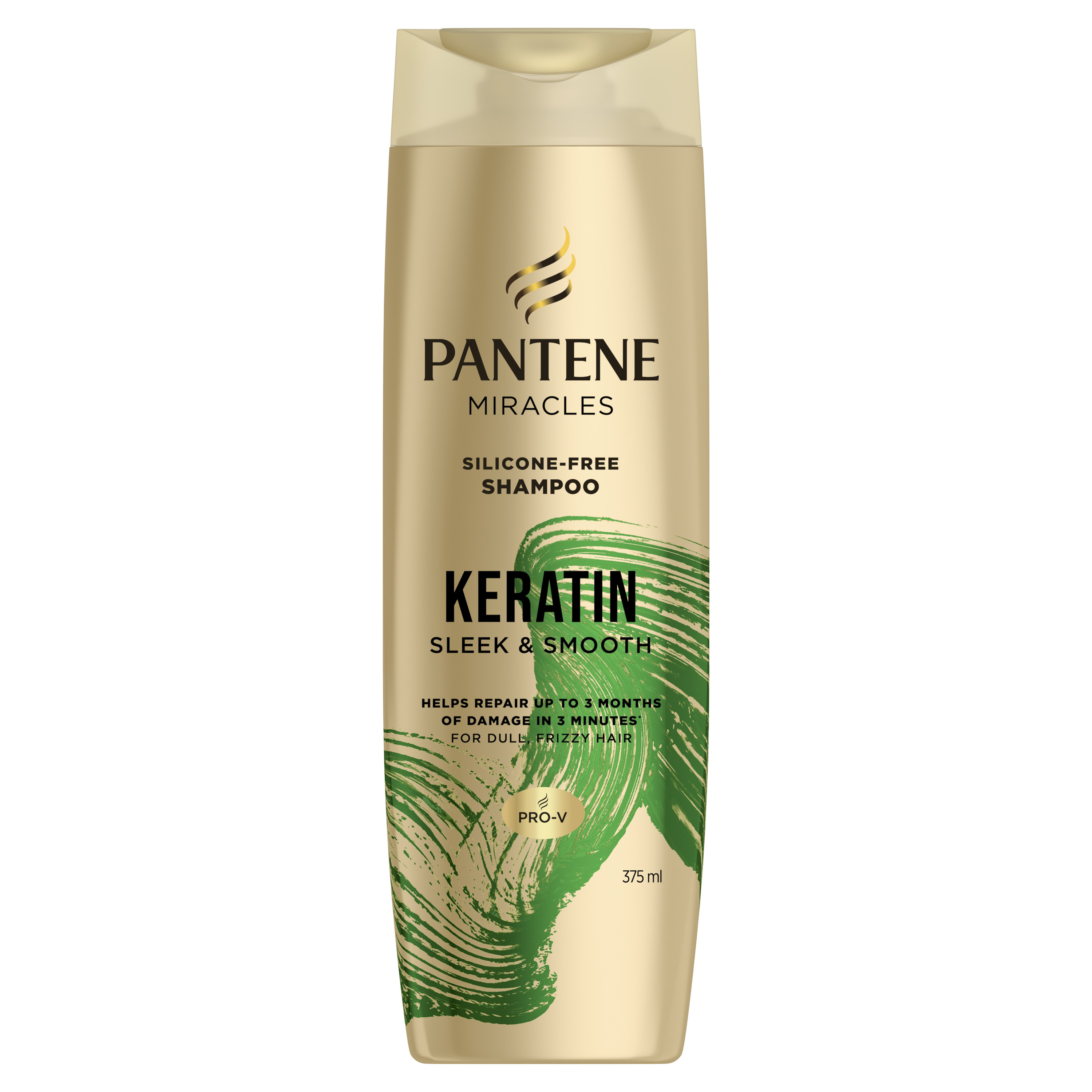 Pantene Miracles Keratin Sleek & Smooth Silicone-Free Shampoo