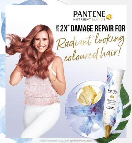 Pantene Nutrient Blends Collection category page banner