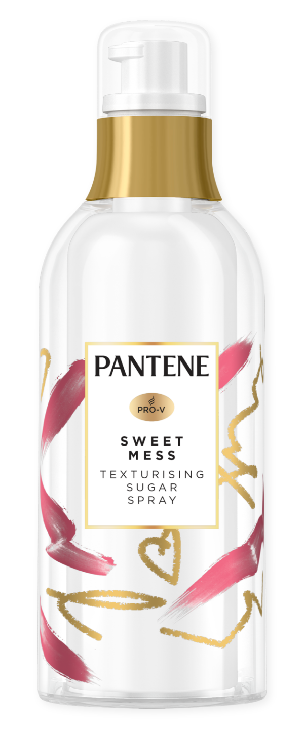 Pantene Sweet Mess Texturizing Sugar Hair Spray 2x