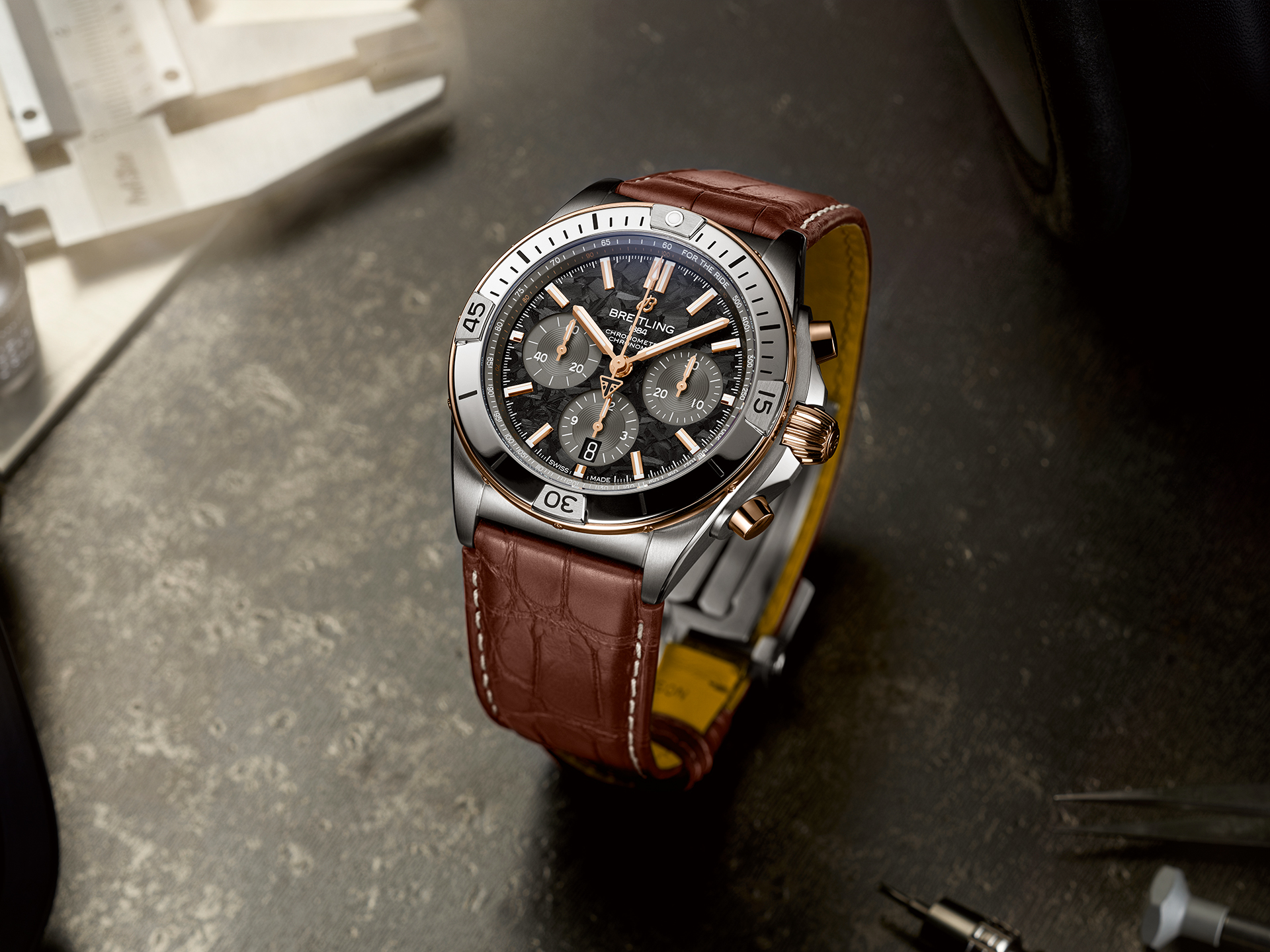 モリ！ブライトリング　ピンバッジ ブライトリング x トライアンフ モーターサイクル | Breitling