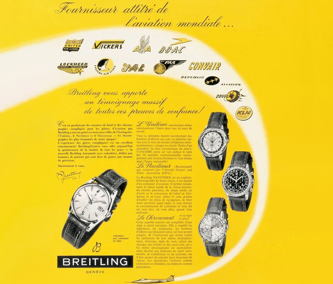 ブライトリングのアイコン：アイコニックなクロノグラフの進化 | Breitling