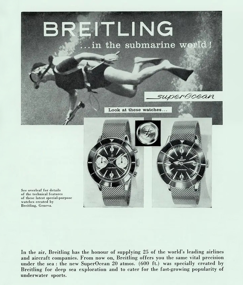 ブライトリングのアイコン：アイコニックなクロノグラフの進化 | Breitling