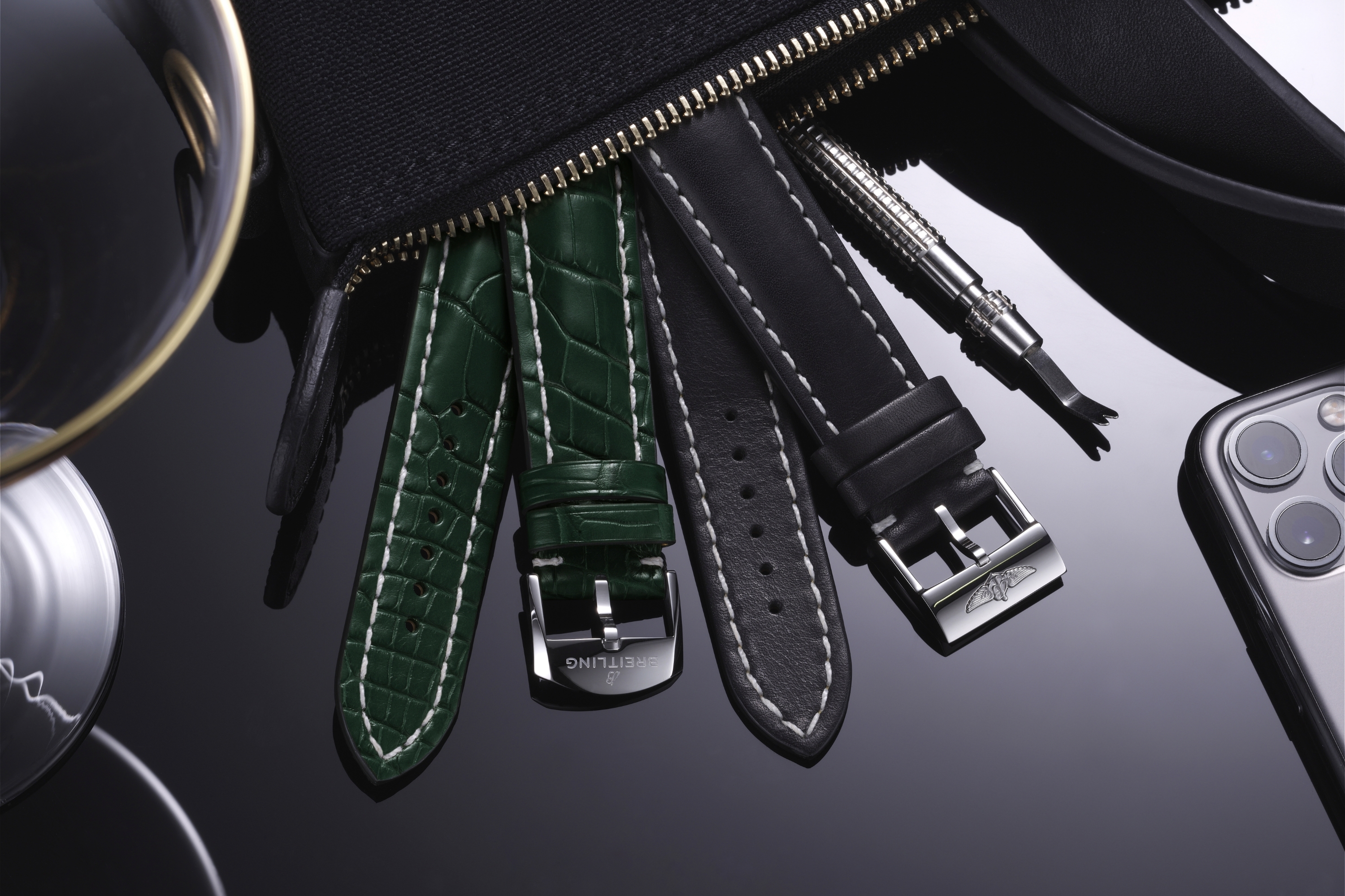 ブルー メッシュ ラバーストラップ - 24 277S | Breitling